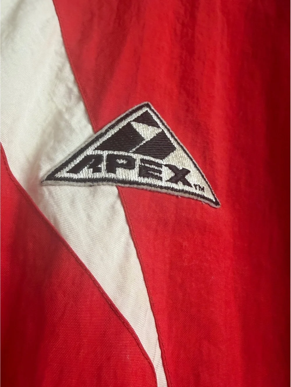 Vintage Apex Nebraska Huskers Colorblock Jacket